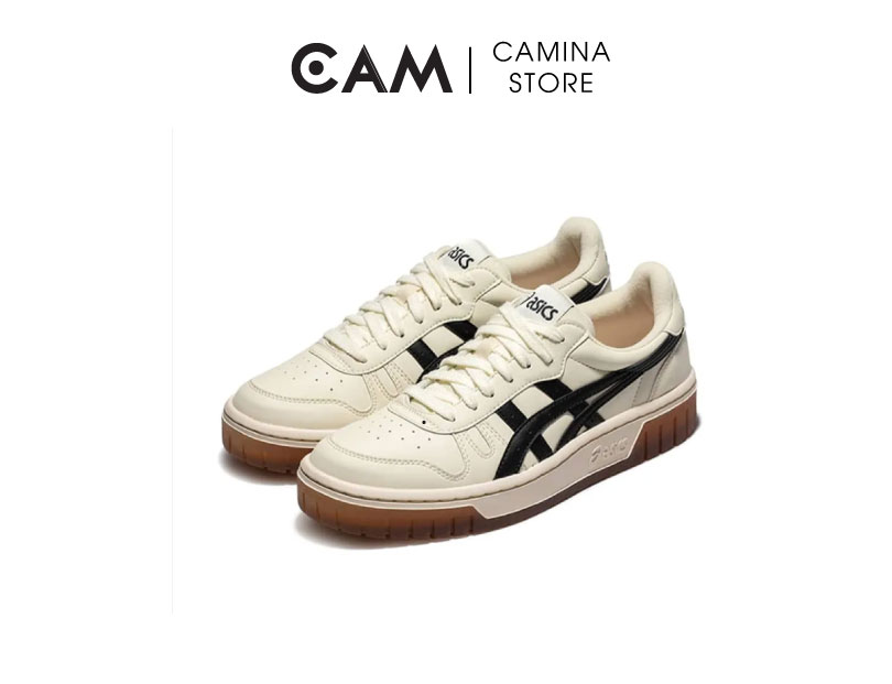 Giày Thể Thao Asics Kem Đen + Kem Xám Mẫu Mới Thiết Kế Độc Lạ Hàng Hot Trend Giày Thể Thao Asics Kem Đen + Kem Xám Mẫu Mới Thiết Kế Độc Lạ Hàng Hot Trend